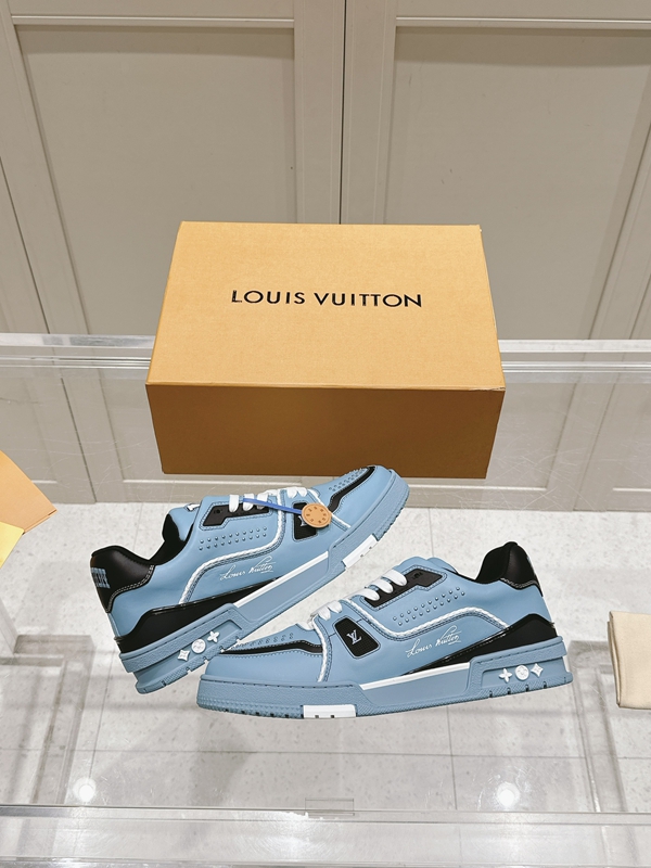 ルイヴィトン靴側面デザイン